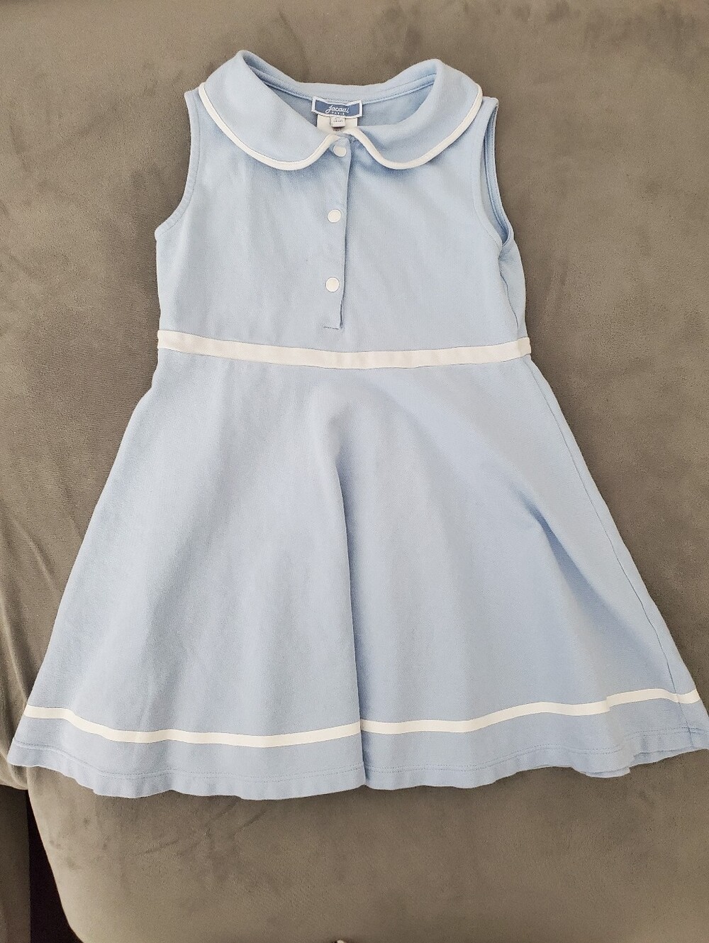 Jacadi Collared Blue Tennis Dress